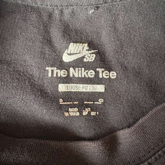Nike Black Tee with Yellow Logo - Picture 3 of 3